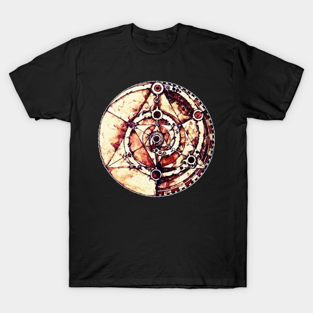 The Dark Crystal Combo Skekses Triangles And Mysts Spirals T-Shirt by Bevatron